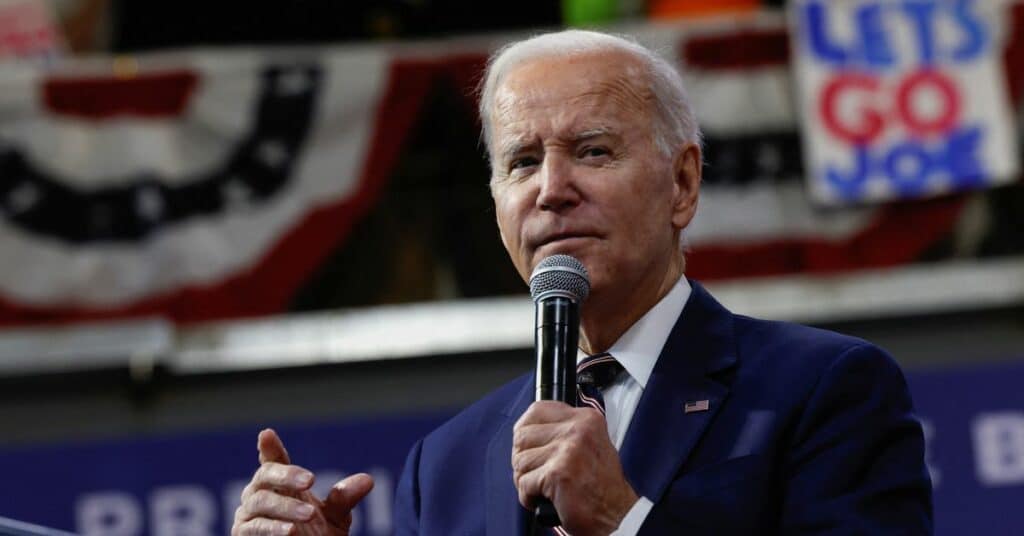 U.S. President Biden visits Philadelphia to deliver remarks about his budget for fiscal year 2024