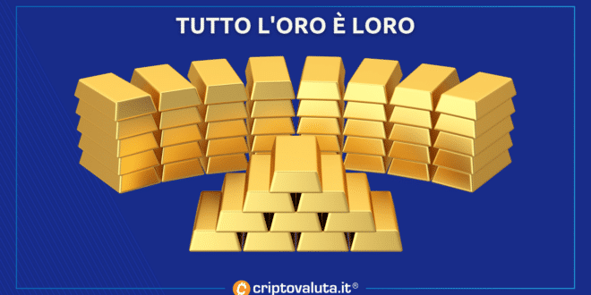 tutto l'oro è loro