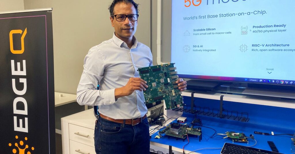 La startup de chips 5G de Silicon Valley, EdgeQ, recauda $ 75 millones para aumentar la producción