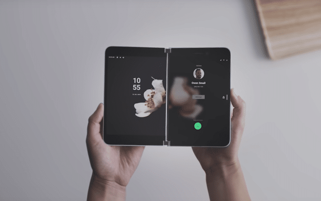 Surface Duo: primera foto capturada con el teléfono inteligente de dos pantallas de Microsoft