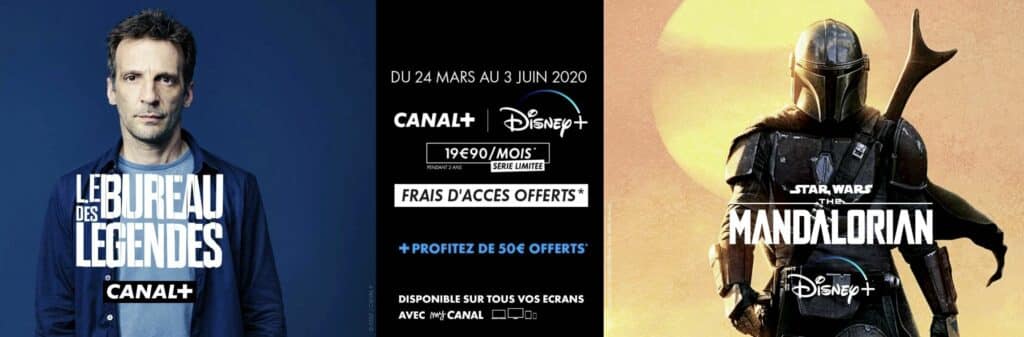 [Bon Plan] ¡Aprovecha las series limitadas de CANAL+ y DISNEY+ a 19,90€ al mes!