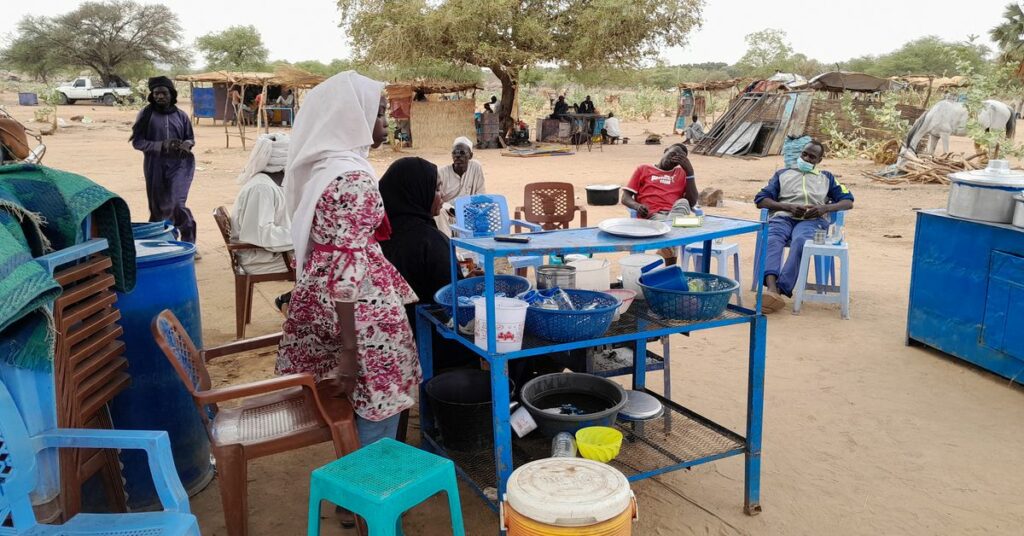 Fleeing Sudanese seek refuge in Chad