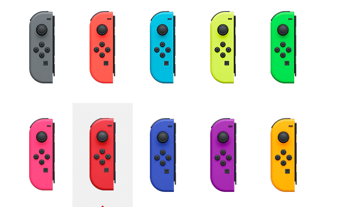 Nintendo Switch: en Japón es posible personalizar sus Joy-Con