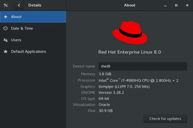 Red Hat limite l