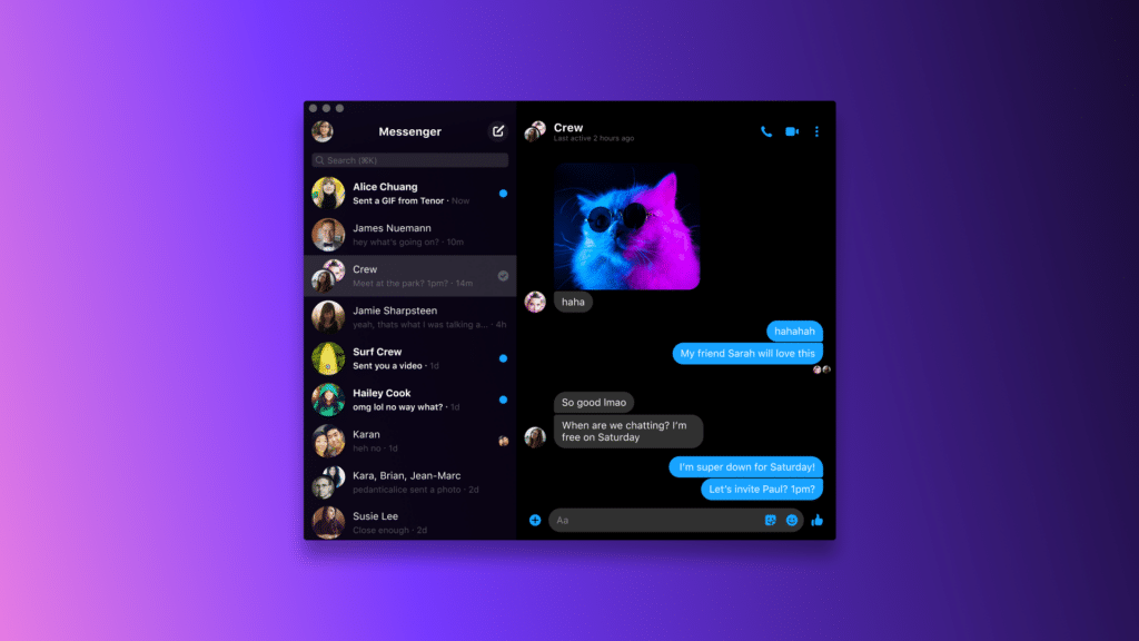 Facebook Messenger ahora está disponible para todos en PC y Mac