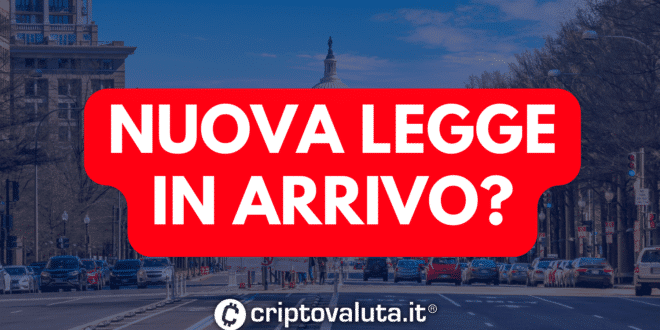 NUOVA LEGGE BITCOIN USA