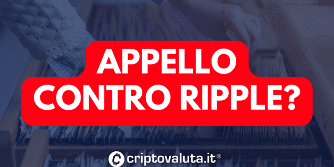 Appello ripple - cosa farà SEC