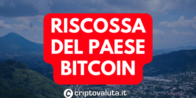 RISCOSSA PAESE BITCOIN