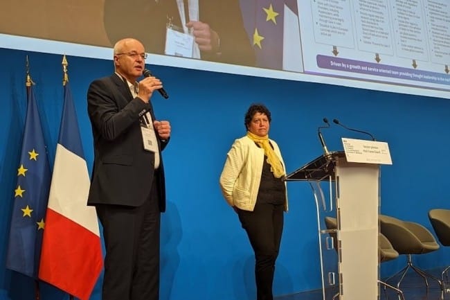 Ulrich Ahle (CEO de Gaia-X) et Martine Gouriet (membre du conseil d