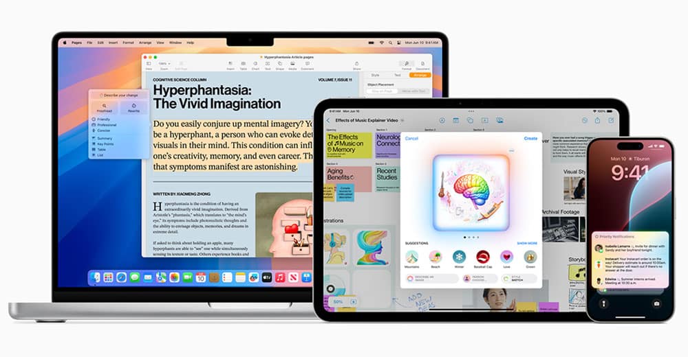 Apple Intelligence encabeza el evento de inauguración de la WWDC24