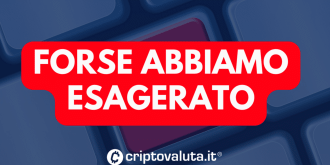 ESAGERAZIONE