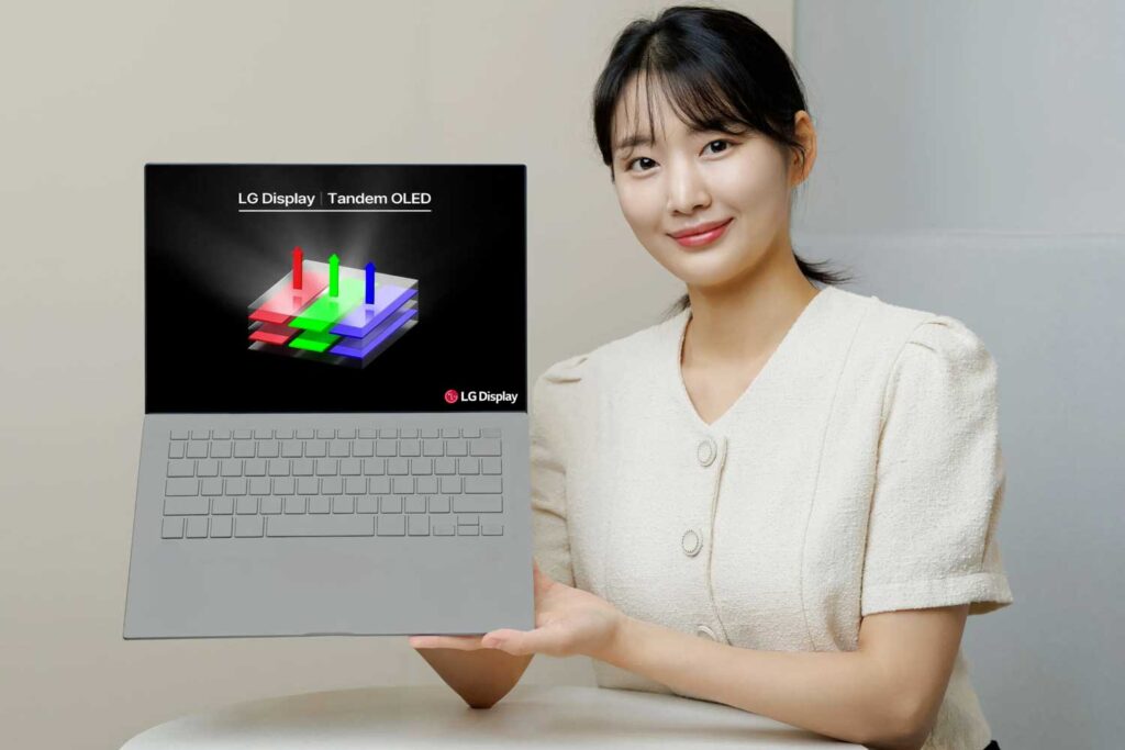 Lg Display Tandem Oled Laptops