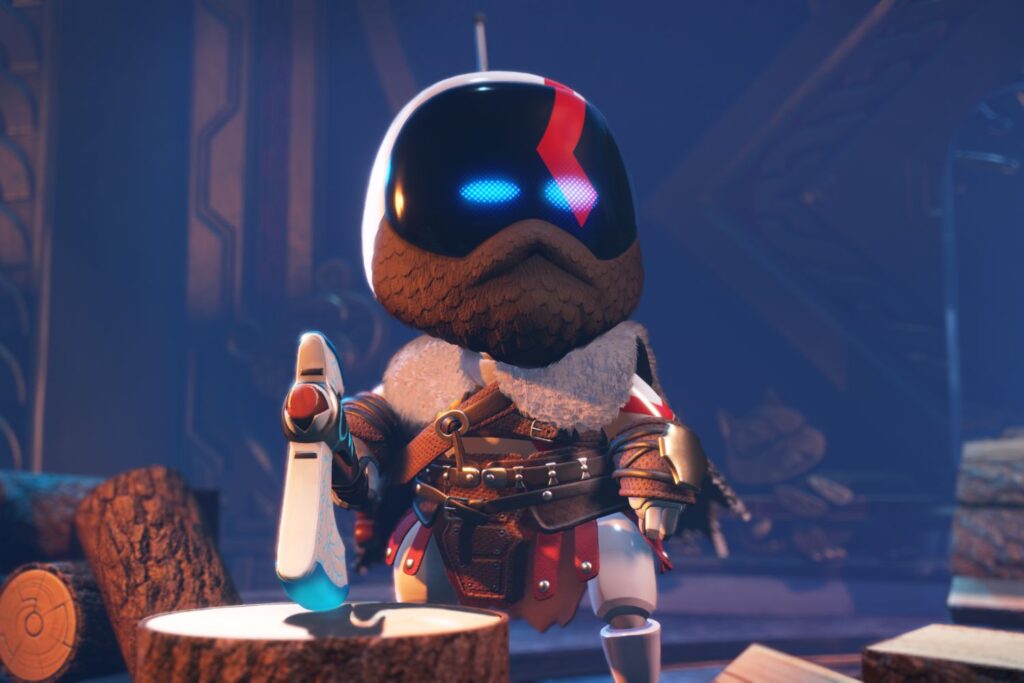 Astro Bot Kratos