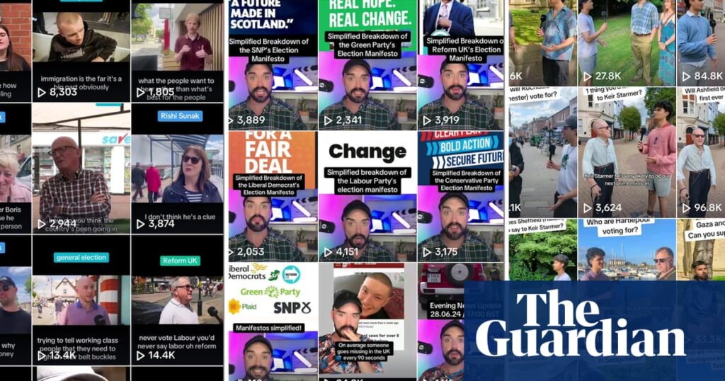 #ukpolitics: cómo se desarrollaron las elecciones generales de 2024 en TikTok |  Elecciones Generales 2024