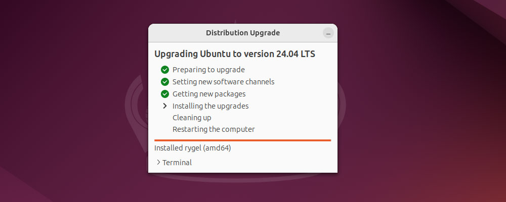 Instalación de Ubuntu 24.04 LTS Noble Numbat descargando nuevos paquetes