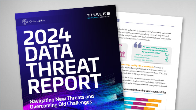 Descubra el informe sobre amenazas a los datos de Thales 2024