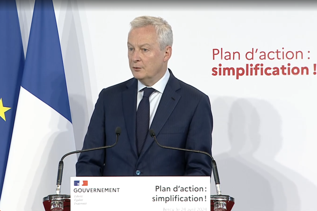 Bruno Le Maire, ministre de l