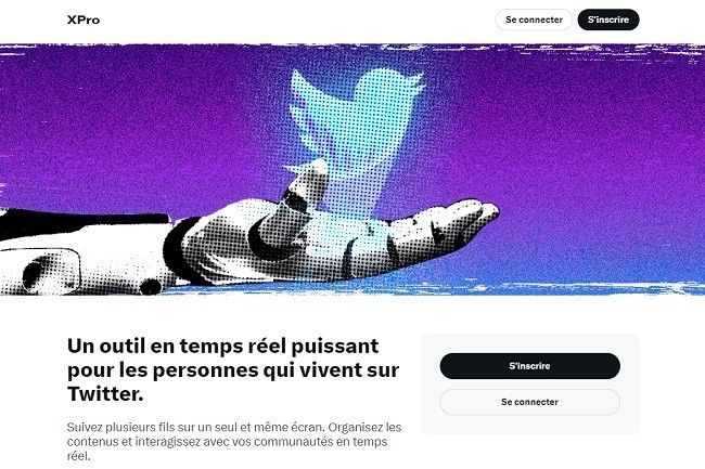 TweetDeck devient XPro dans le cadre d