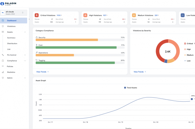 Paladin Cloud lance un outil de découverte et de gestion de la surface d