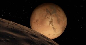 El plan salvaje para terraformar a Marte golpeando asteroides en él