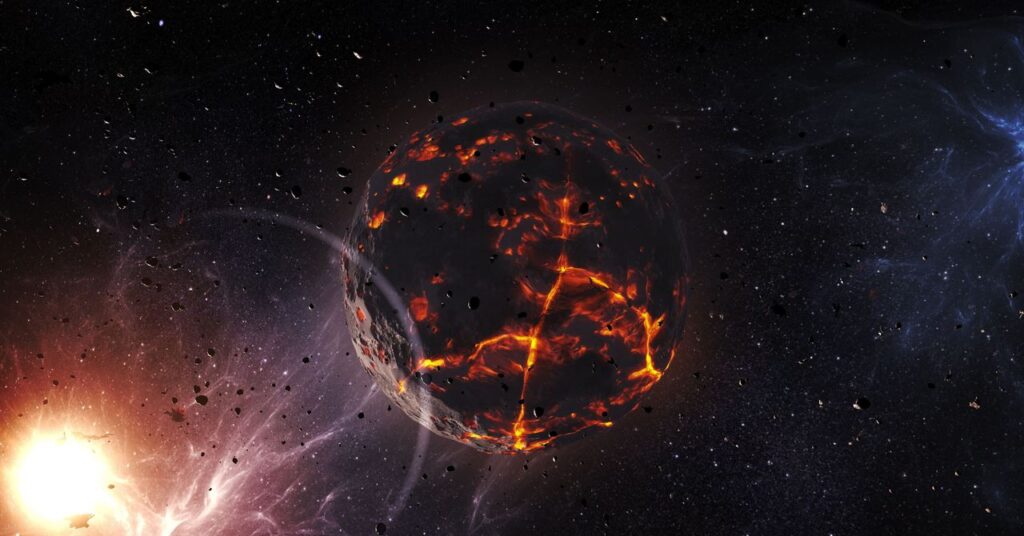 Los científicos creen que han presenciado el "suicidio planetario" por primera vez
