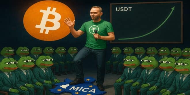 Números absurdos para stablecoin USDT, el 63% del volumen criptográfico vale el 63%